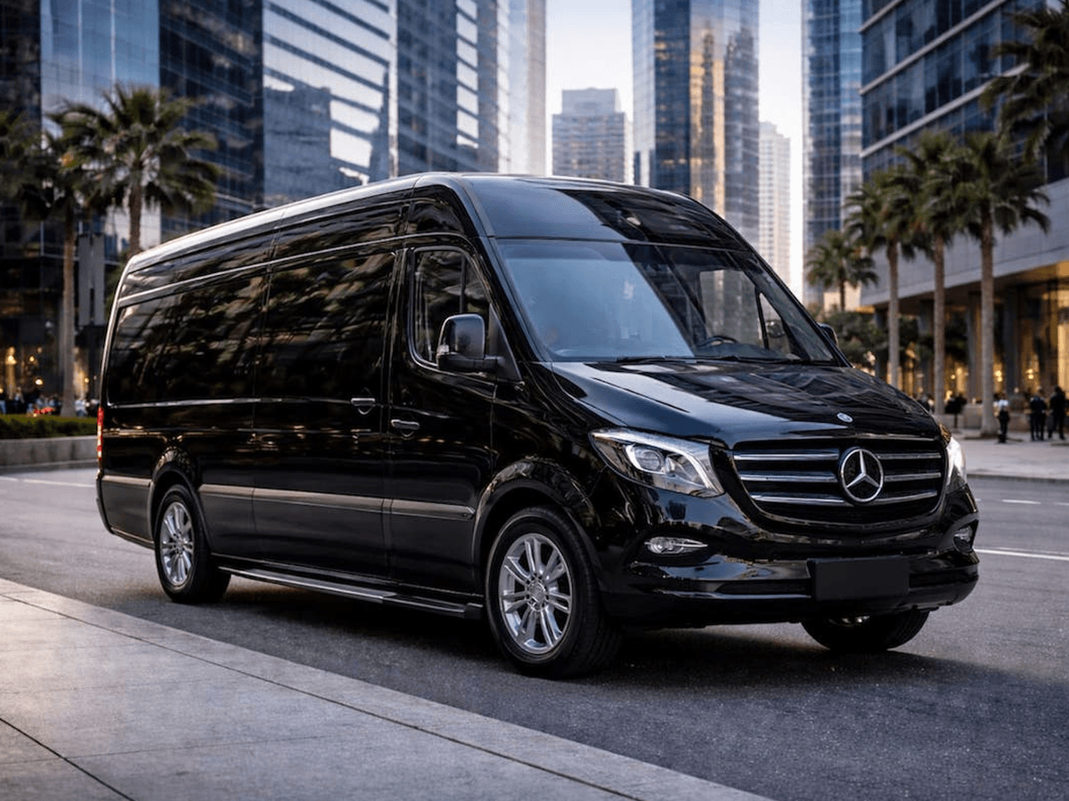 Executive Sprinter Van, group transport